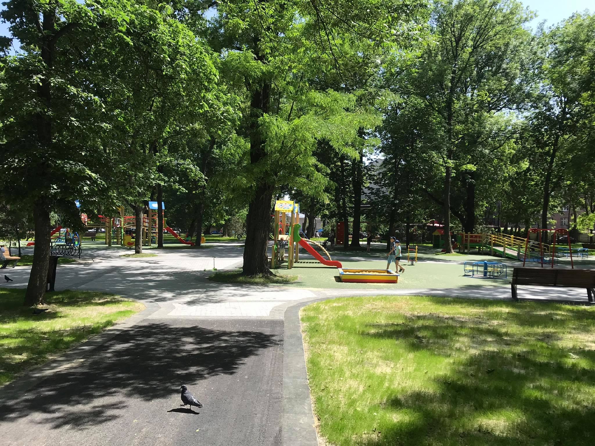 парк на молодежной